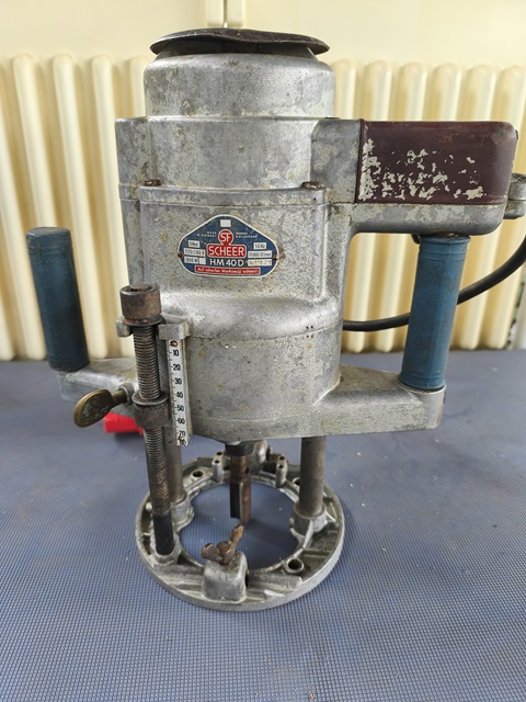 Scheer Oberfräse Typ HM 40 D #7555